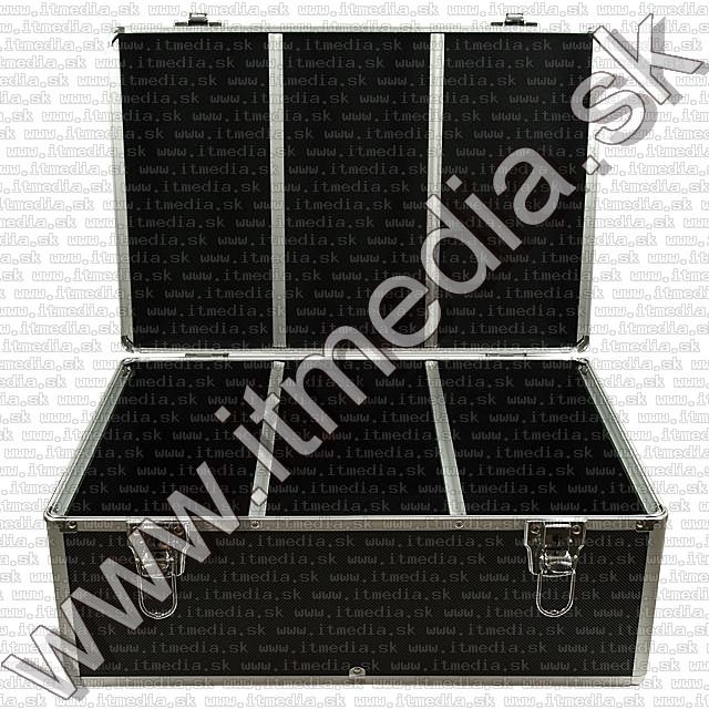 Image of Aluminium 500 pcs CD Box *BLACK* *info (IT8376)